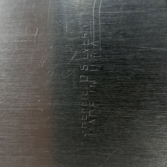 Vintage Sheffield Silver Plate Silent Butler/Crumber With Removable Handle - Picture 14 of 14